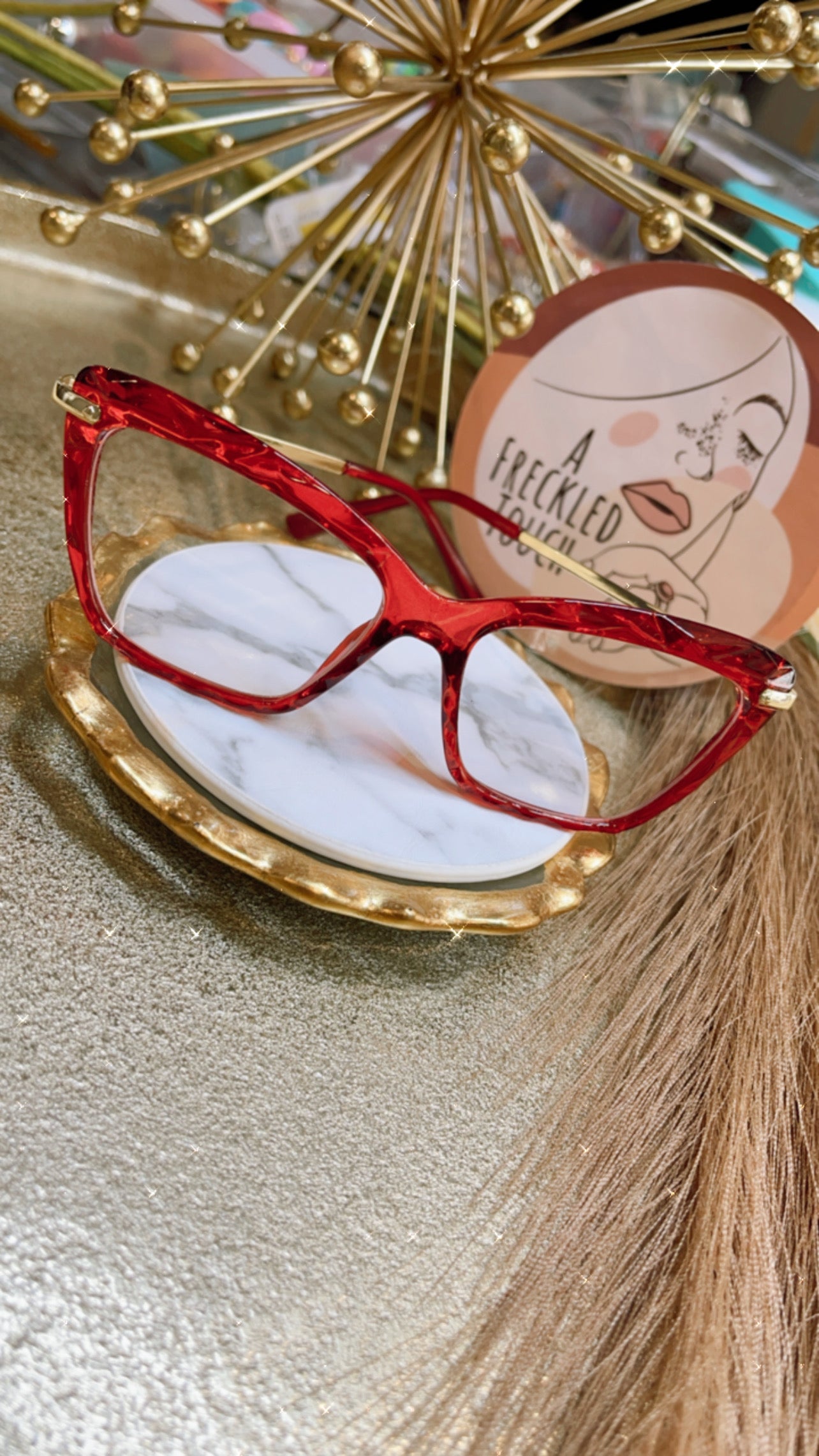 Translucent Lucia Eyeglasses (variety of colors)