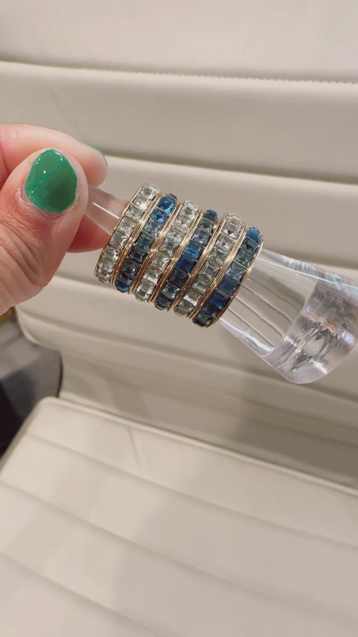 Blue Gior rings