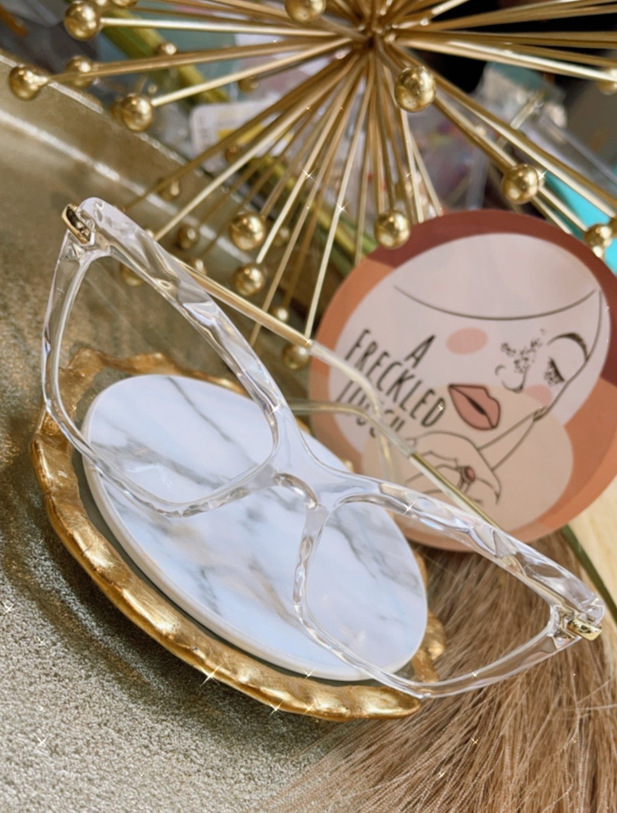 Translucent Lucia Eyeglasses (variety of colors)