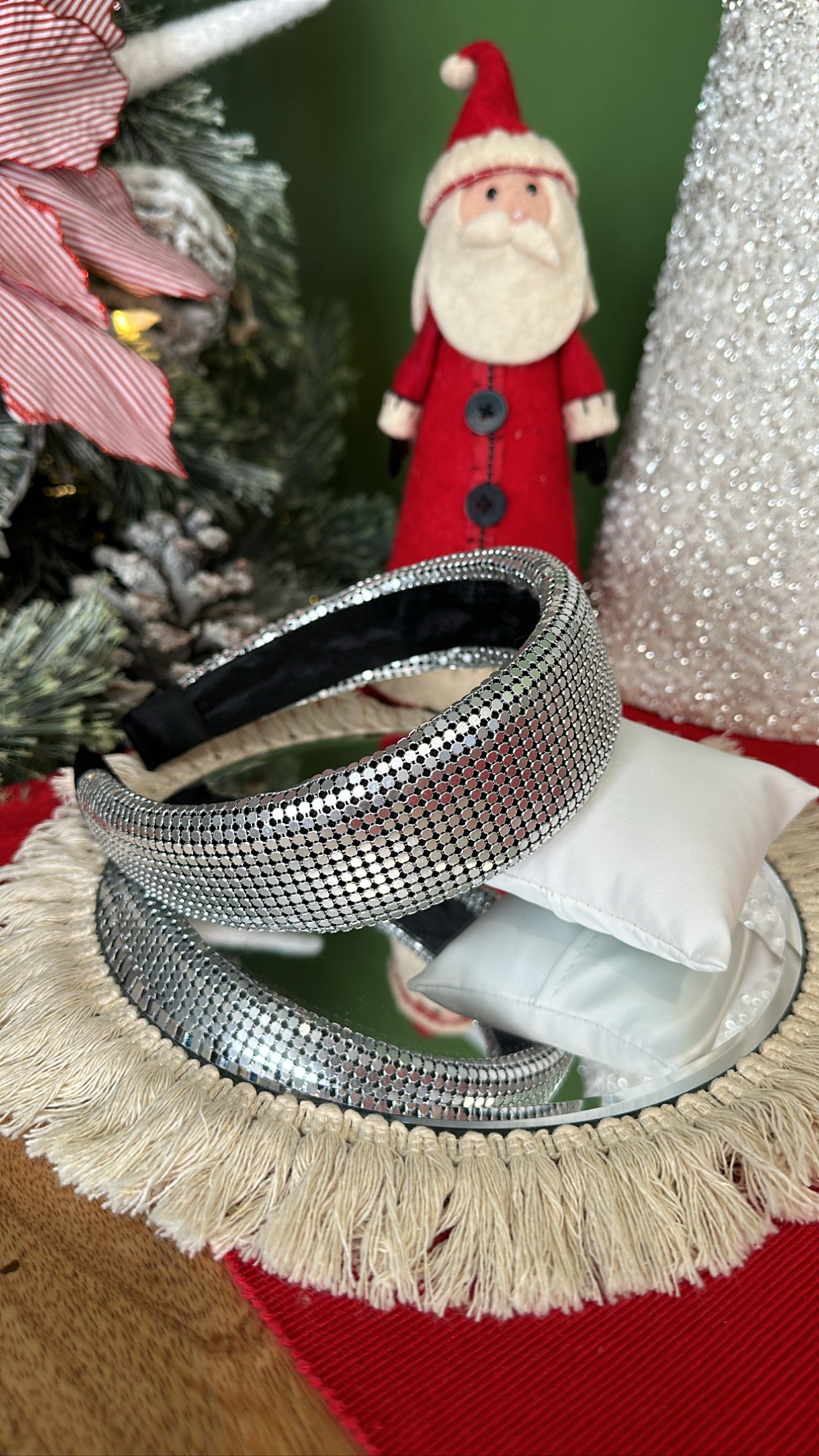 Metallic headband