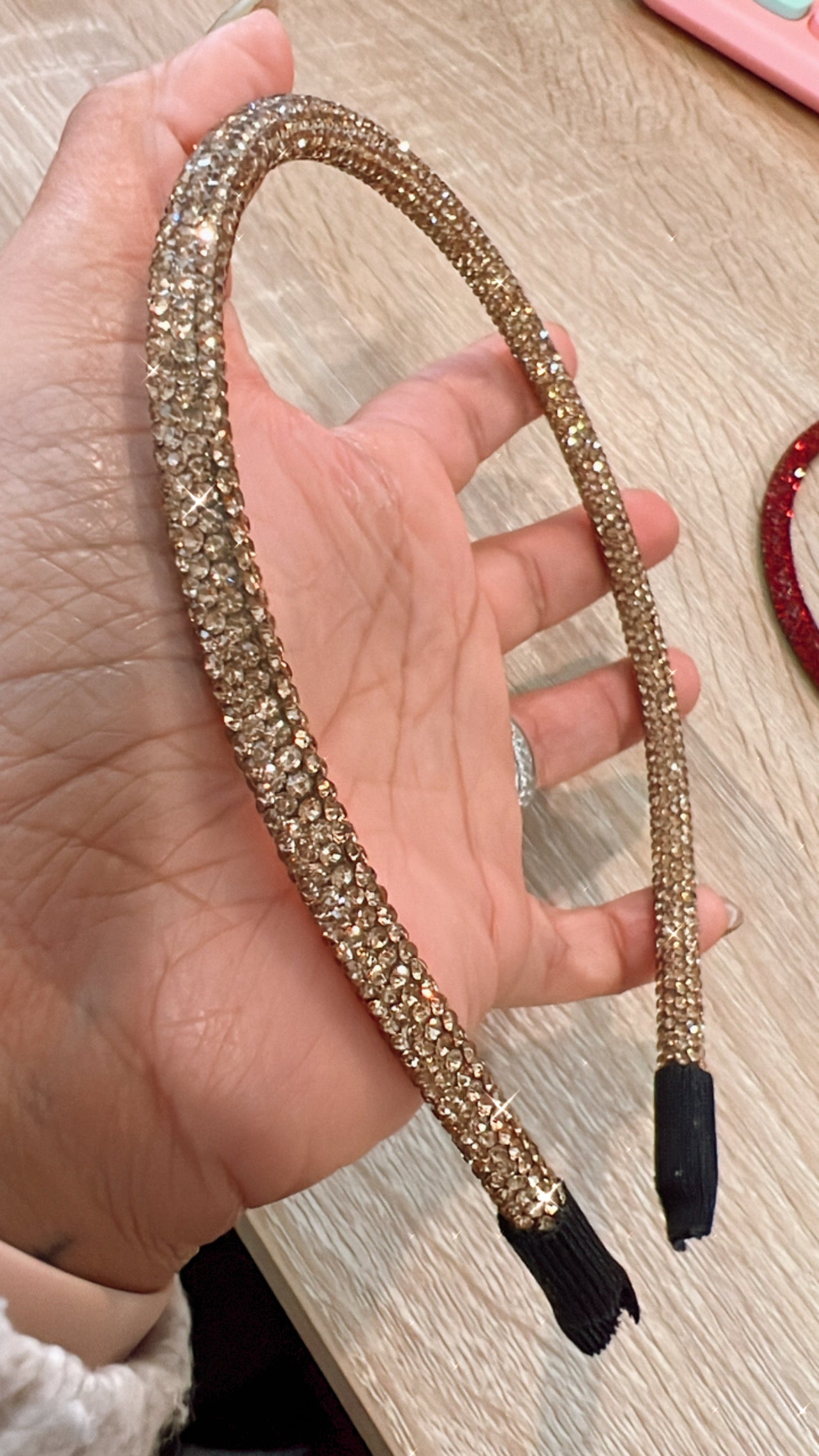 Shiny single headband