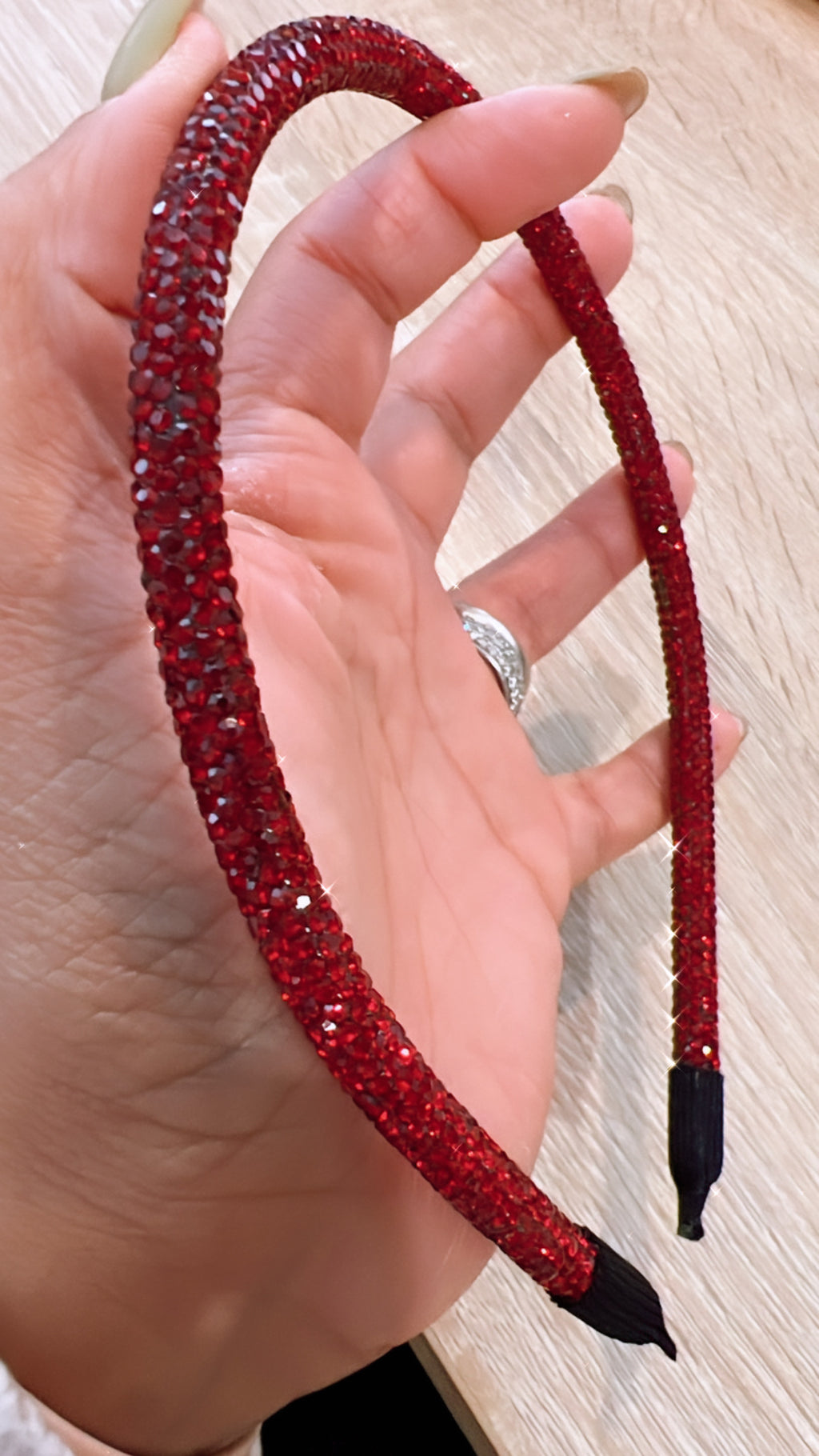 Shiny single headband