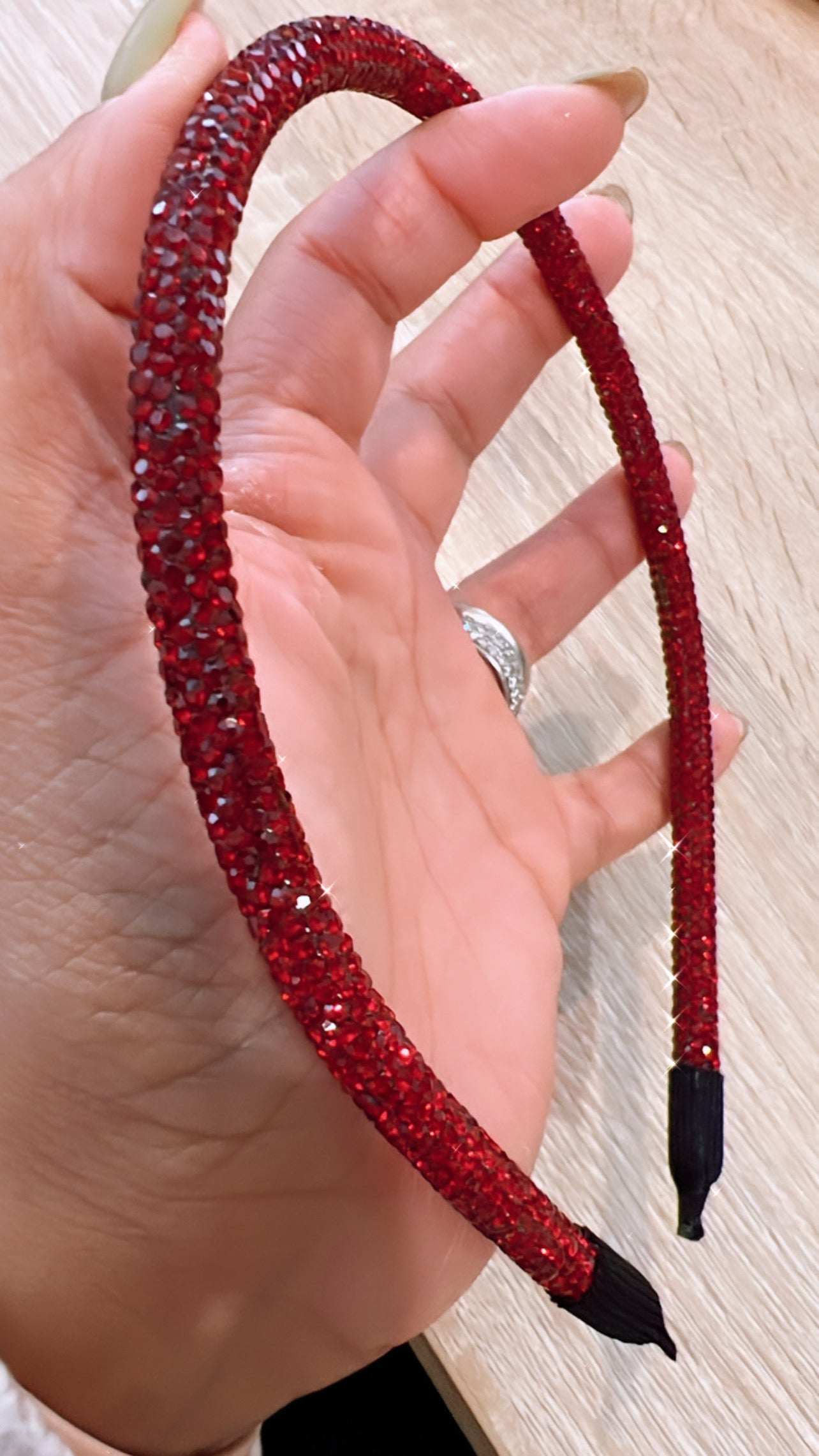Shiny single headband