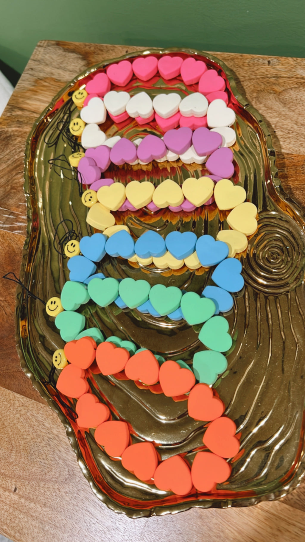 Phone Hearts Bracelets (7 colors)