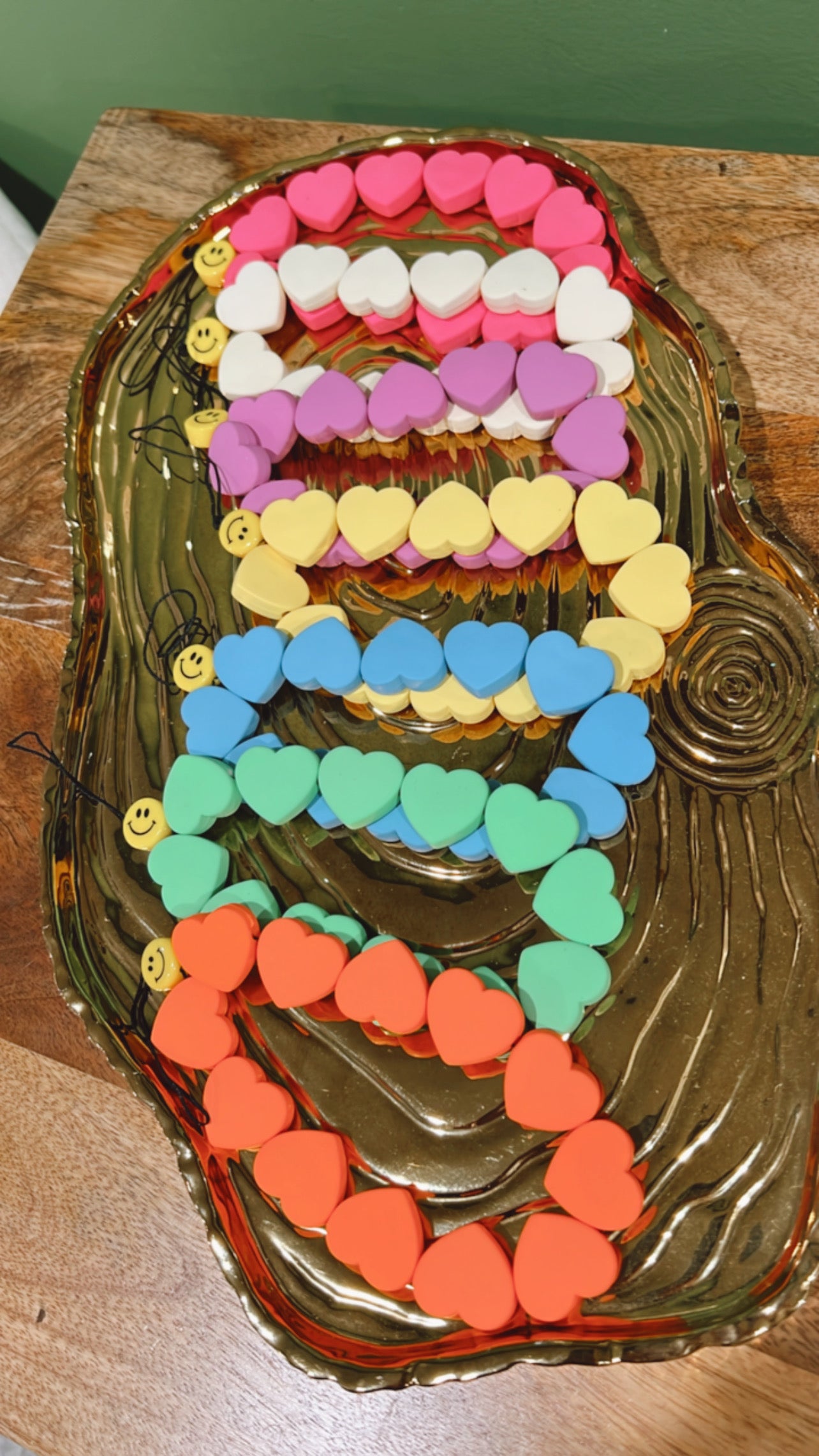 Phone Hearts Bracelets (7 colors)