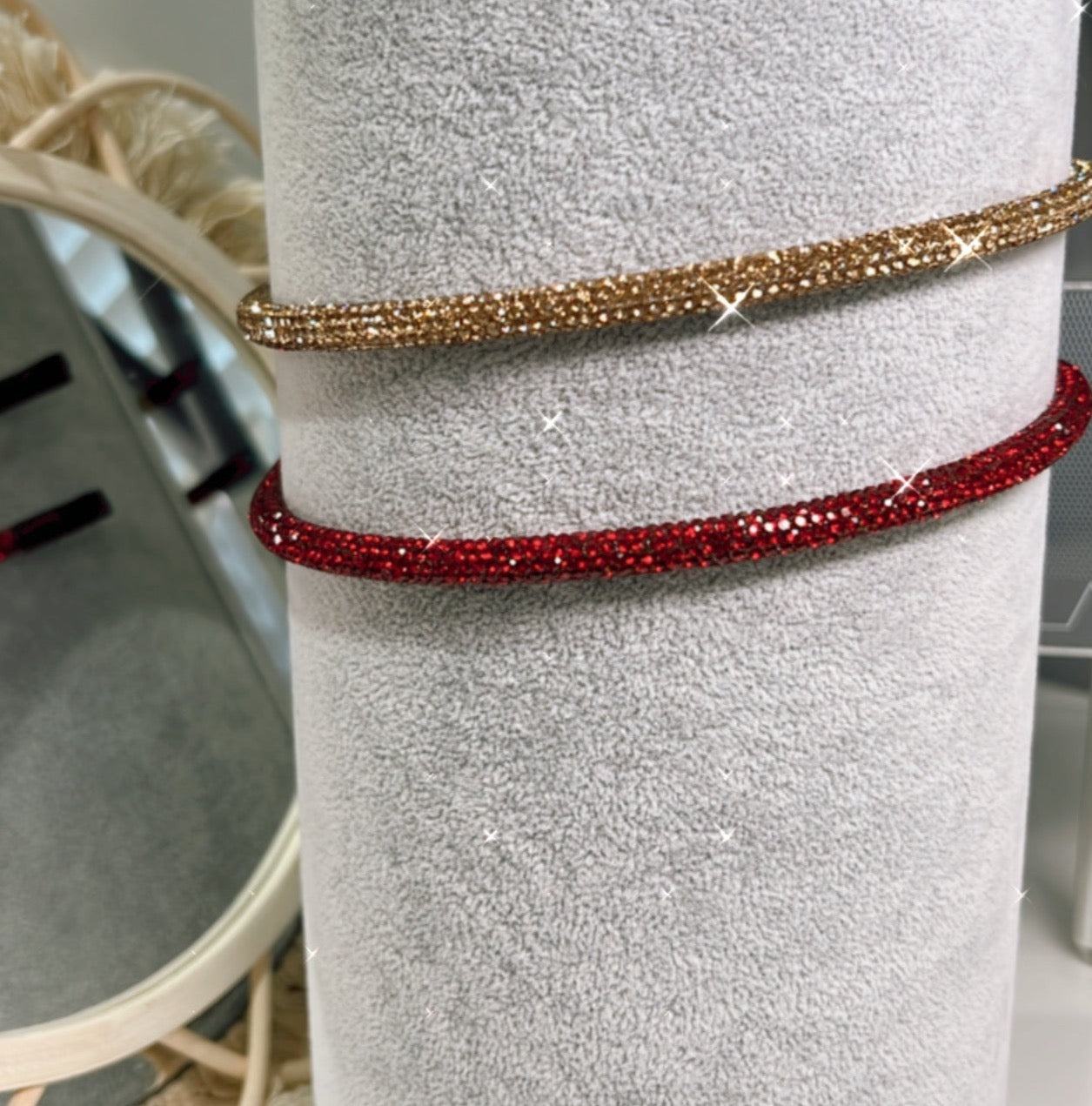 Shiny single headband
