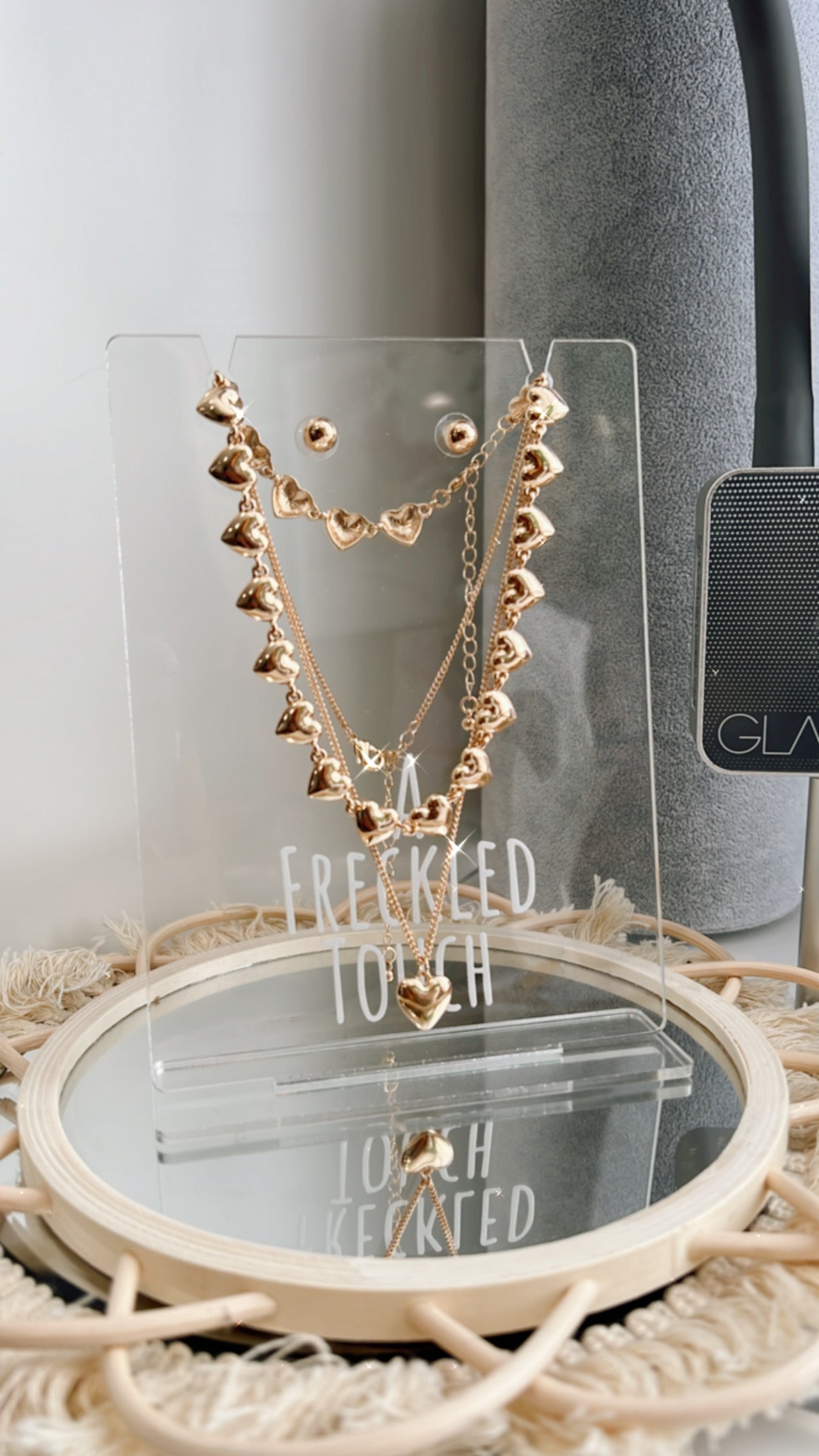 Corazonada layers necklace